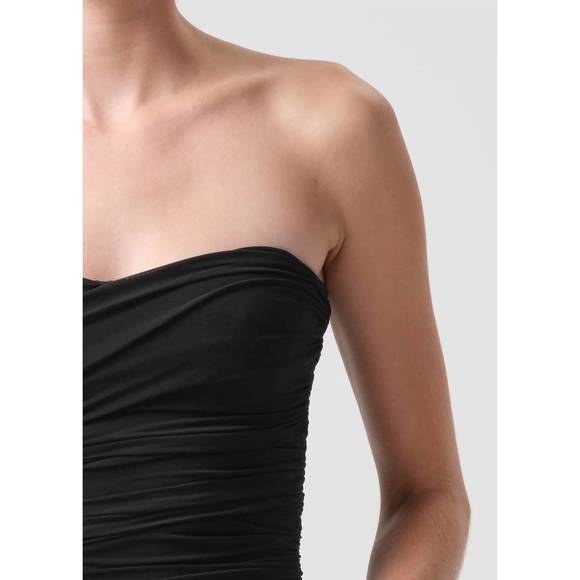 NEW AGOLDE tonia tube top in black - Picture 4 of 5